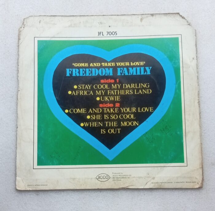 Freedom Family - Come And Take Your Love - Image 2