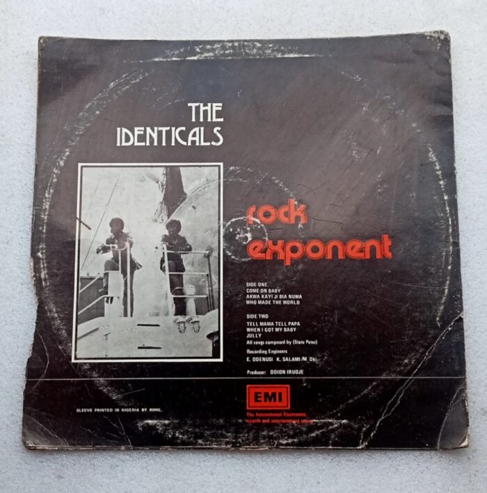 The Identicals – Rock Exponent ((SOLD)) - Image 2