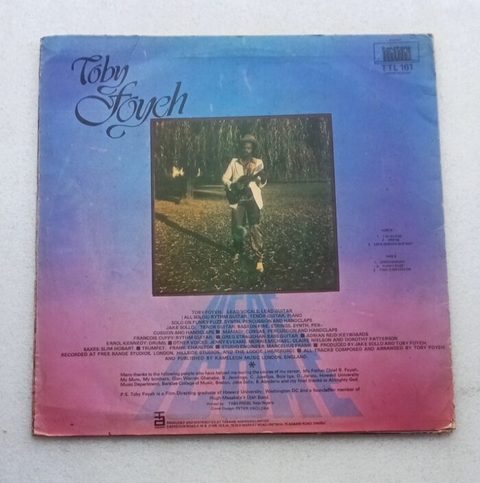 Toby Foyeh – Here I Come ((SOLD)) - Image 2
