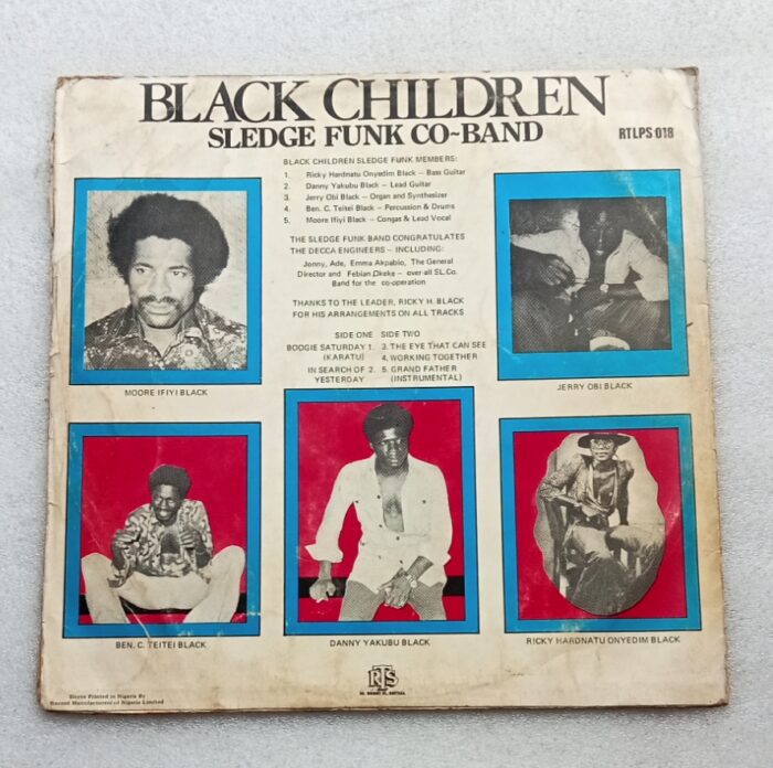 Black Children Sledge Funk Co-Band - Vol. 3 - Aviation Grand Father - Image 2