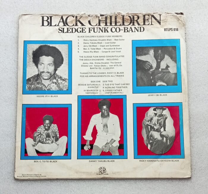Black Children Sledge Funk Co-band - Vol.3 - Aviation Grand Father - Image 2